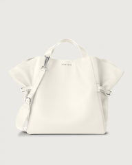Orciani Borsa Grande Fan In Pelle Bianco B02047SOF