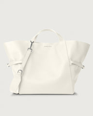 Orciani Borsa Grande Fan In Pelle Bianco B02047SOF
