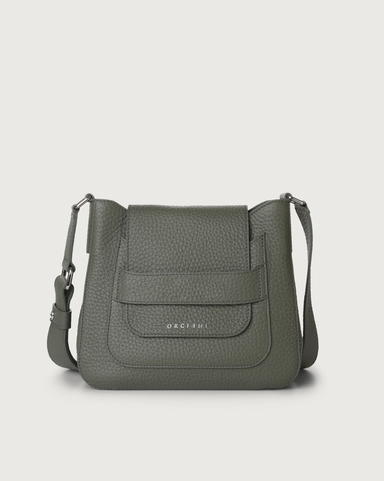 ORCIANI DAMA SMALL B02127SOF-OLI - BORSA IN PELLE SOFT OLIVO