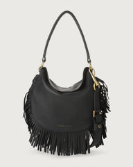 ORCIANI PING CHEVRETTE B02133CSV-NER - BORSA A SPALLA CHEVRETTE SAVAGE