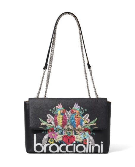 Borsa a spalla Braccialini con stampa B14802 YY3131