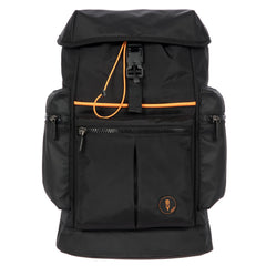 Bric's Zaino eolo Explorer Piccolo BY Nero B3Y04494.001 zaino con scomparto dedicato porta PC impermeabile con apertura a sacca