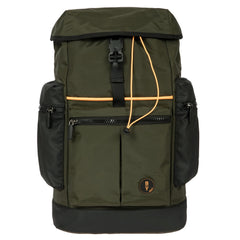Bric's Zaino eolo Explorer Piccolo BY Oliva B3Y04494.078 zaino con scomparto dedicato porta PC impermeabile con apertura a sacca