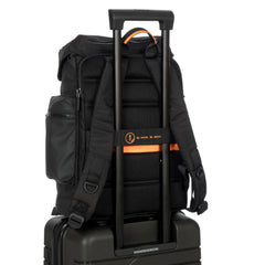 Bric's Zaino eolo Explorer Grande BY Nero B3Y04495.001 zaino con scomparto dedicato porta documenti e porta PC impermeabile