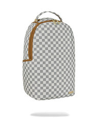 ZAINO SPRAYGROUND GRAFF EMBOSSED CREAM CHECK