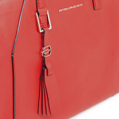 Piquadro Shopping Bag Grande Porta Ipad®Air/pro 9,7 Rosso Scarlatto