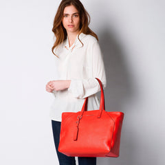 Piquadro Shopping Bag Grande Porta Ipad®Air/pro 9,7 Rosso Scarlatto