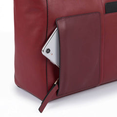 Piquadro Shopping Bag Con Tasca Per Connequ Nero BD4324W100/N