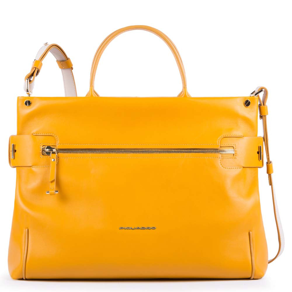 Piquadro Borsa Donna Porta Computer Giallo BD4699S102