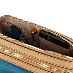 Borsa a tracolla Piquadro In Pelle Beige2 BD4870W92/BE2