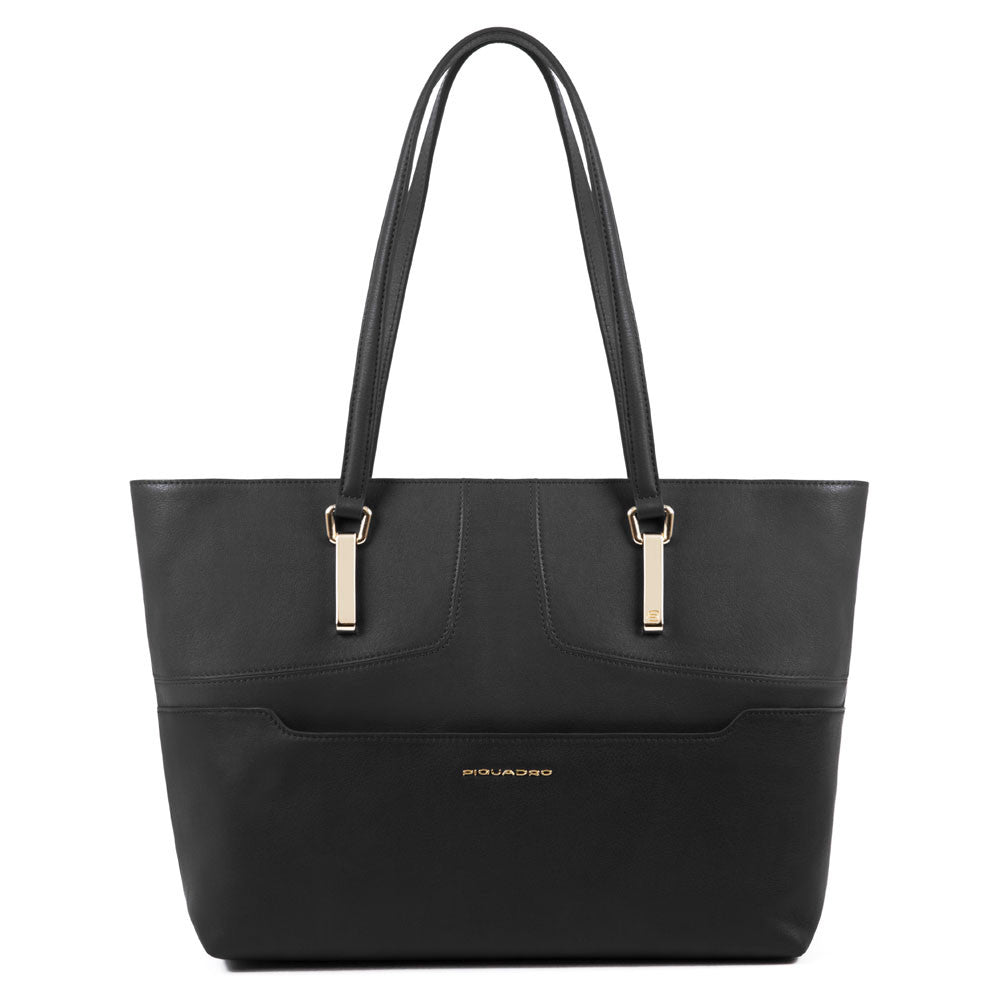 Piquadro Shopping Bag Porta Computer Nero BD4957S108/N