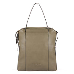 Borsa Donna Porta Computer Piquadro Verde Chiaro/beige Chiaro BD5389W92/VEBE