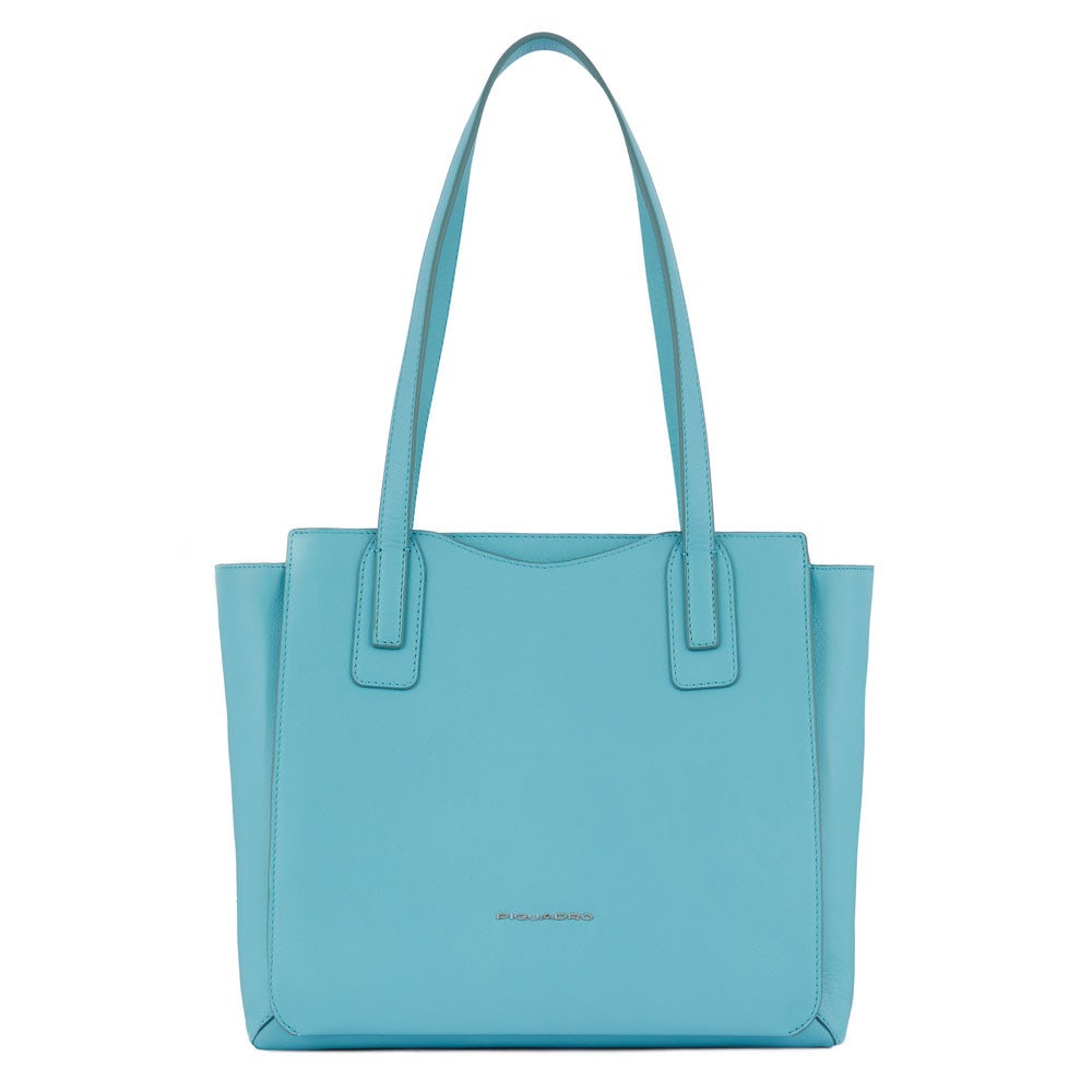 Borsa Donna Piquadro Porta Computer Con Protezione Antiurto Celeste BD5685S119/AZ