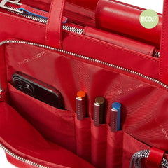 Borsa Donna Piquadro Grande Porta Computer In Tessuto Rosso BD5743RY/R