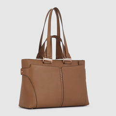 Piquadro BD6129S126/CU Borsa Donna Porta Computer 15,6" Cuoio