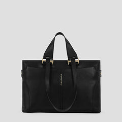 Piquadro BD6129S126/N Borsa Donna Porta Computer 15" Nero
