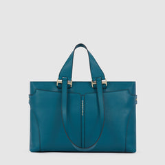 Piquadro BD6129S126/VE Borsa Donna Porta Computer 15,6" Verde Petrolio