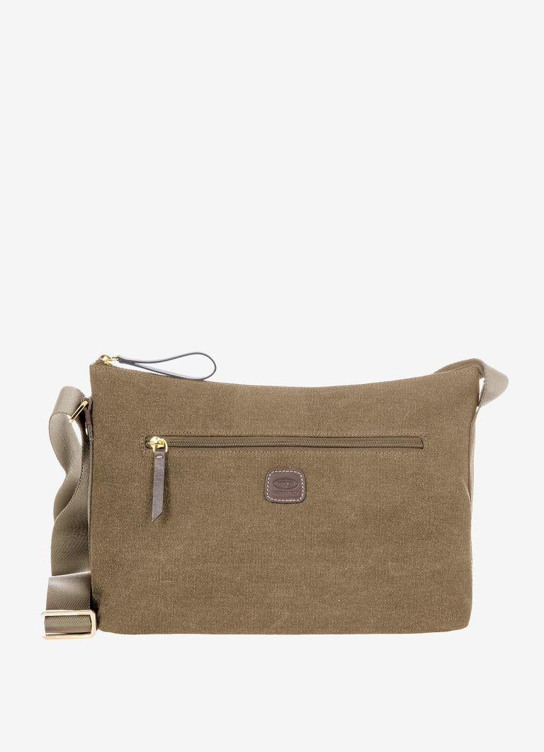 Bric's BNH15801.025 Tracolla Marta Canvas Cotton Shoulderbag L