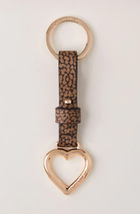 BORBONESE 910764AH2306 PORTACHIAVI CUORE "B" OP NATURALE