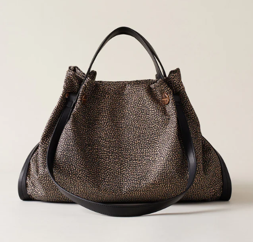 BORBONESE 924177AH1X11 BORSA SHOPPING L. OP NATURALE/NERO