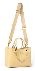 De Santis | Braccialini Linea Beth Gialla B17691-YY500 – Borsa in polisynt con design solare e vivace
