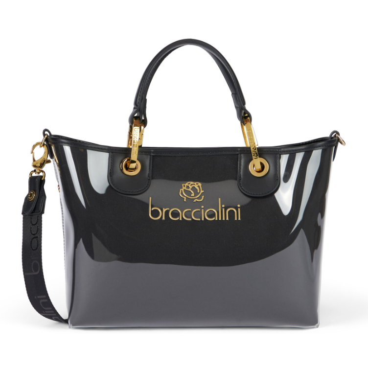 De Santis | Braccialini Linea Beth Jelly Nera B17699-YY100 – Borsa in polisynt con design e colorazioni solari e vivaci