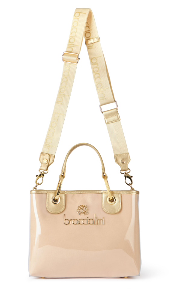 De Santis | Braccialini Linea Beth Jelly Oro B17699-YY760 – Borsa in polisynt con design e colorazioni solari e vivaci
