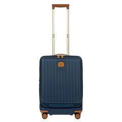 Bric's Trolley Da Cabina Capri Blue con tasca BRK28028.606