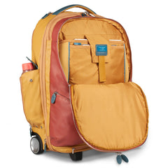 Piquadro Trolley Cabina Porta Computer E Porta Ipad®Air/pro9,7, Portabilità A Zaino E Protezione Anti-Pioggia Coleos Nero BV3148OS05