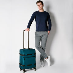 Piquadro Trolley Formato Cabina Espandibile A Grigio BV3873M2