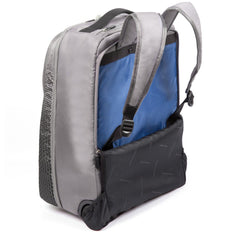 Piquadro Trolley Formato Cabina Con Portabilità A Zaino Grigio