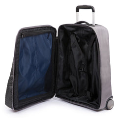 Piquadro Trolley Formato Cabina Con Portabilità A Zaino Grigio