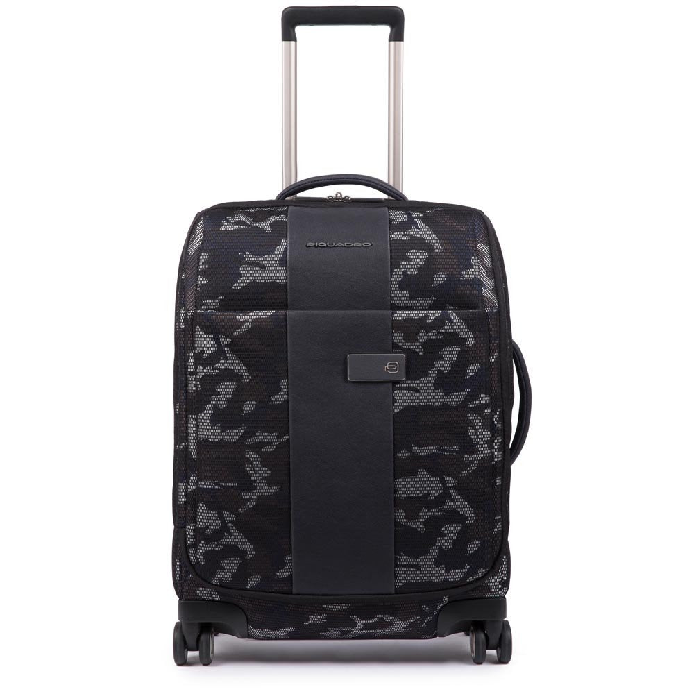 Piquadro Trolley Cabina A 4 Ruote Ultra Slim Camoblu BV4343BR/CAMOBLU
