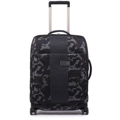 Piquadro Trolley Cabina A 4 Ruote Ultra Slim Camoblu BV4343BR/CAMOBLU