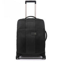 Piquadro Trolley Cabina A 4 Ruote Ultra Slim Nero BV4343BR