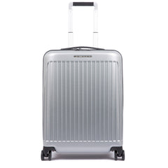 Piquadro Trolley Cabina Rigido Ultra Slim A Quattro Ruote Grigio/nero BV4425PC2PZ