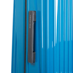 Piquadro Trolley Cabina Rigido Ultra Slim A 4 Ruote Blu BV4425SK70