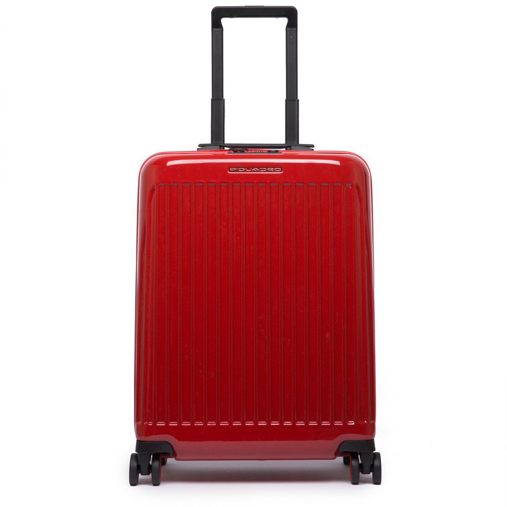 Piquadro Trolley Cabina Rigido Ultra Slim A 4 Ruote Rosso BV4425SK70