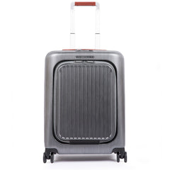 Piquadro Trolley Cabina Porta Computer Rigido Nero/cuoio BV4426PC2PZ