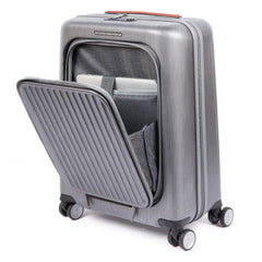 Piquadro Trolley Cabina Porta Computer Rigido Nero/cuoio BV4426PC2PZ