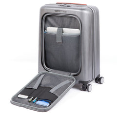 Piquadro Trolley Cabina Porta Computer Rigido Nero/cuoio BV4426PC2PZ