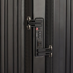 Piquadro BV4426PQL/NO Trolley Cabina Rigido Fast-Check A 4 Ruote Con Tas Nero Opaco