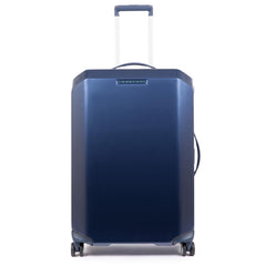 Piquadro Trolley Medio Rigido A 4 Ruote Blu BV4427CB