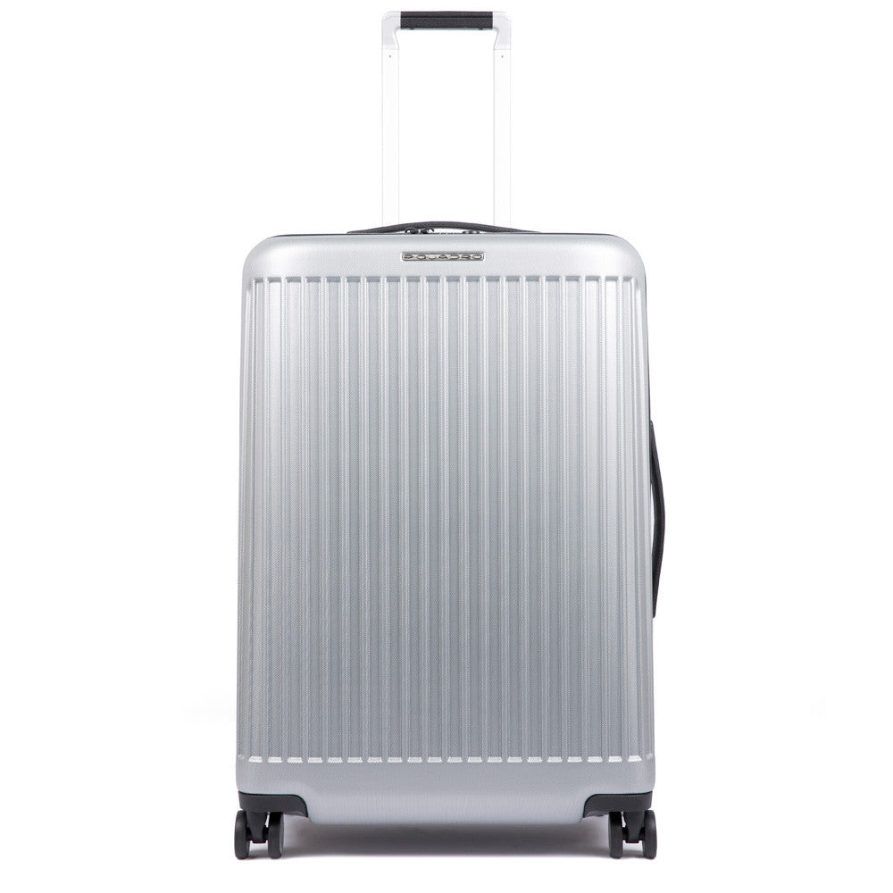 Piquadro Trolley Medio Rigido A Quattro Ruote Grigio/nero BV4427PC2PZ