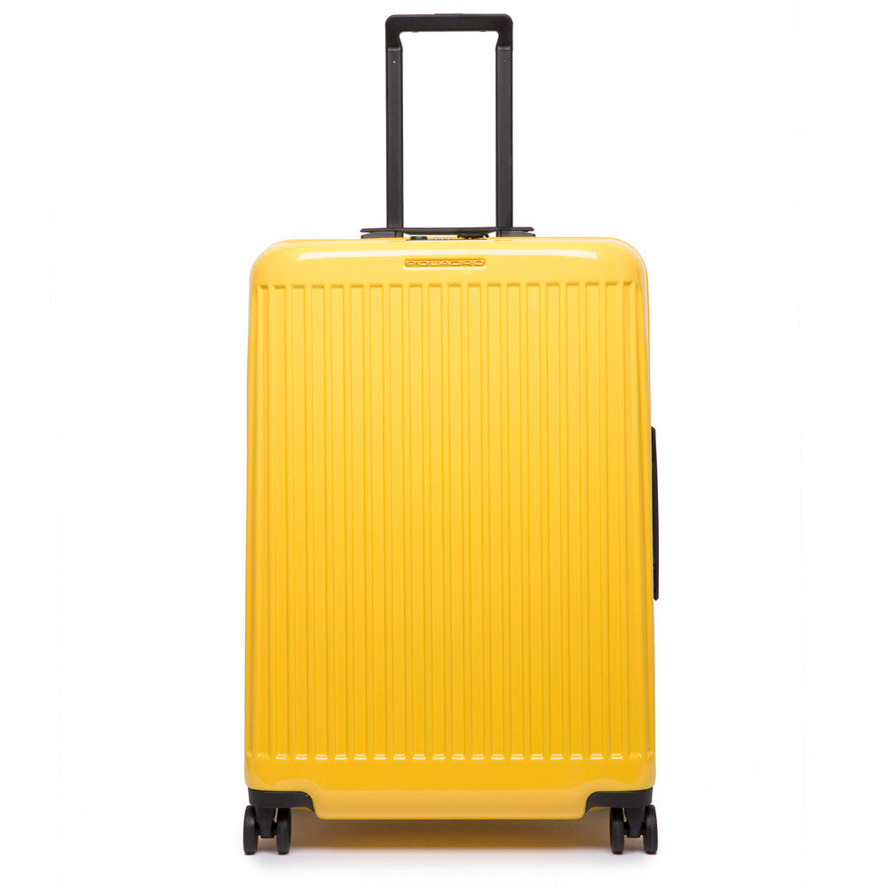 Piquadro Trolley Medio Rigido A 4 Ruote Giallo BV4427SK70