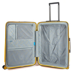 Piquadro Trolley Medio Rigido A 4 Ruote Giallo BV4427SK70