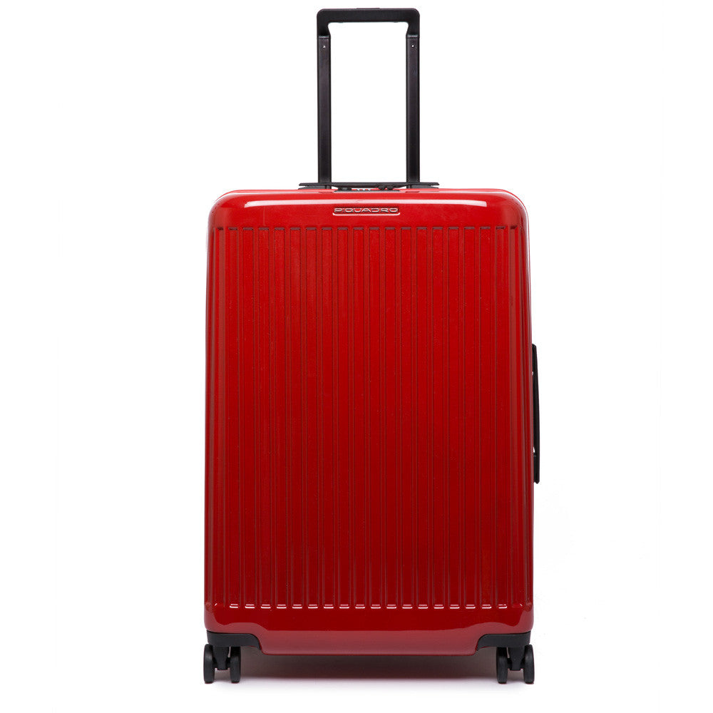 Piquadro Trolley Medio Rigido A 4 Ruote Rosso BV4427SK70