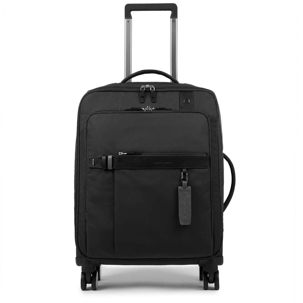 Piquadro Trolley Cabina Porta Computer Nero BV4510W90