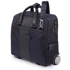 Piquadro Cartella Trolley Porta Pc E Porta Ipad®10,5''/9,7' Blu BV4729BR/BLU piquadro pilotina porta pc con ruote