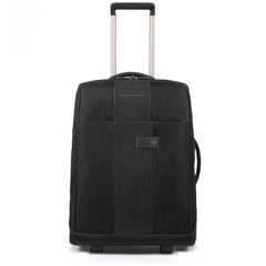 Piquadro Trolley Cabina Nero BV4730BR/N bagaglio a mano piquadro 2 ruote